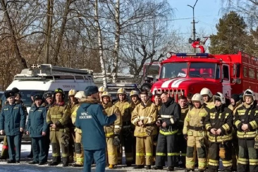 28 марта в Кирово-Чепецке прошли командно-штабные учения.