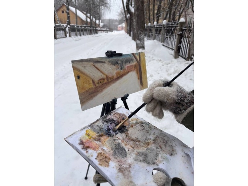 Московские художники посетили Кирово-Чепецк.