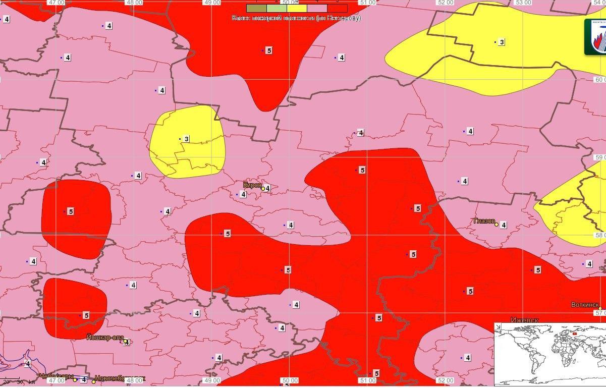 В Кировской области продолжает действовать особый противопожарный режим.