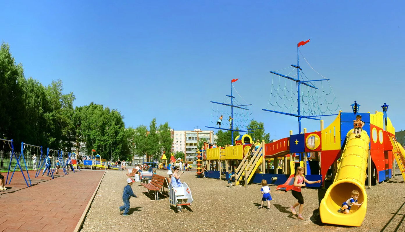 Детская площадка Натальи Водяновой.