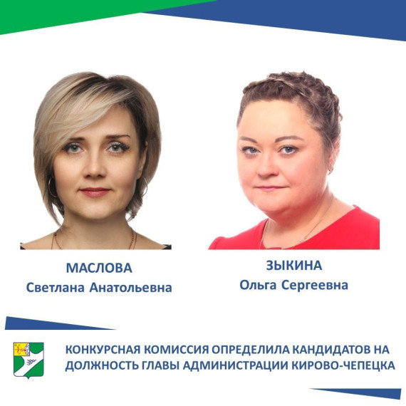 Конкурсная комиссия определила кандидатов на должность главы администрации Кирово-Чепецка. Конкурсная комиссия определила кандидатов на должность главы администрации Кирово-Чепецка.