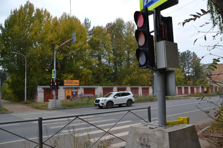Пешеходный переход на улице А. Некрасова стал безопасным.