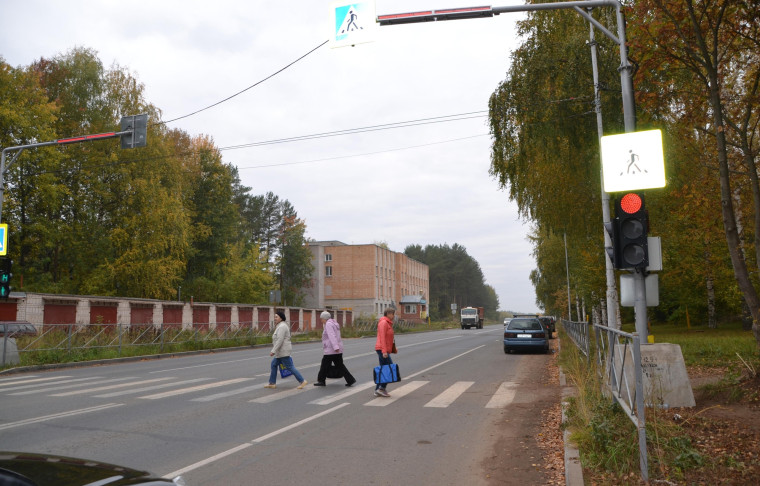 Пешеходный переход на улице А. Некрасова стал безопасным.